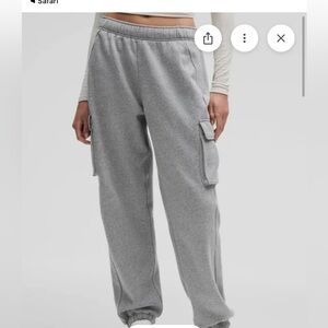 Lululemon Scuba Oversize Cargo Jogger 🩶